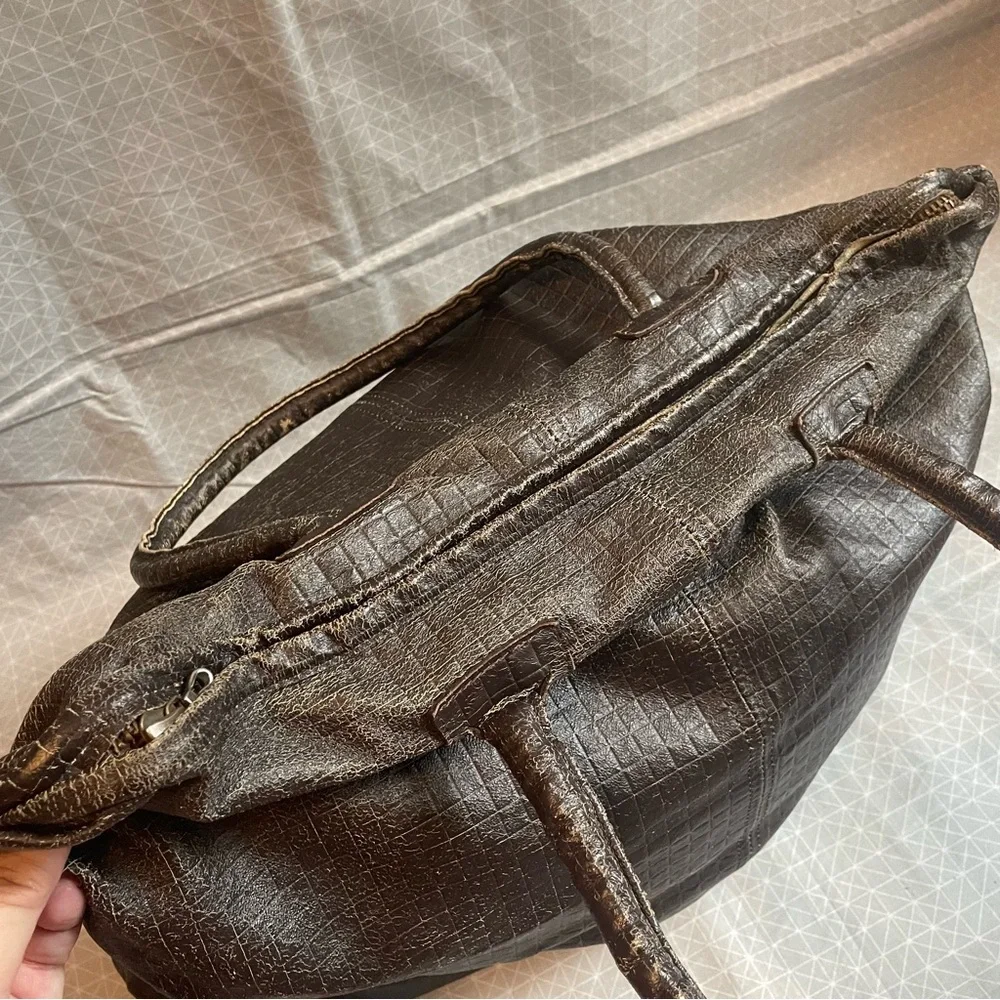 Jas MB London Leather Weekender Travel Bag